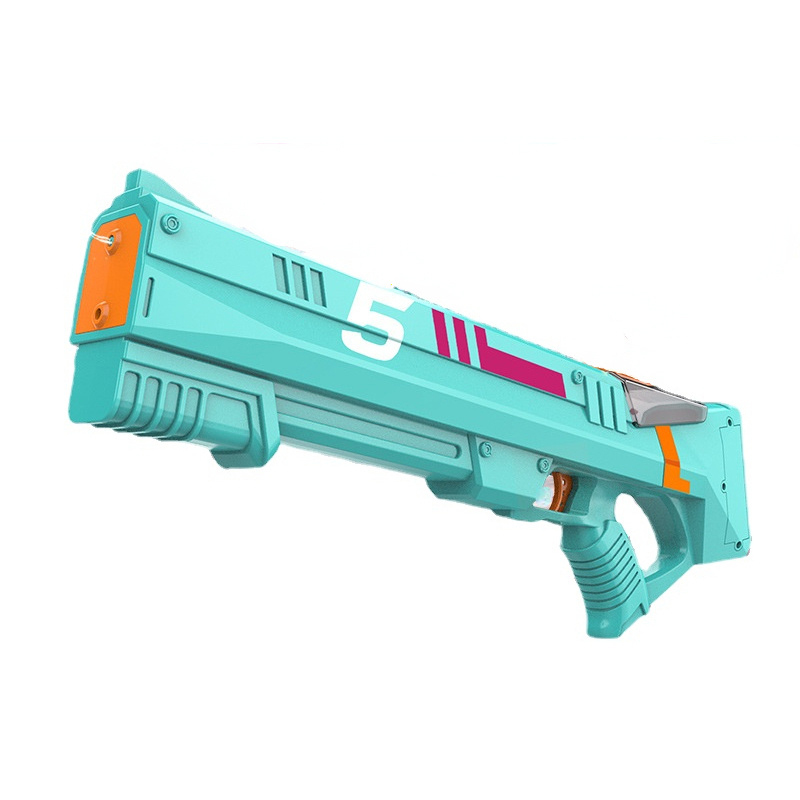 Большой электрический водяной пистолет, игрушка высокого давления, автоматическое поглощение воды, непрерывный обжиг, Детская уличная игрушка для бассейна, вечеринки