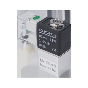 Vanne solénoïde 2V025-06 1/4 po normalement fermée pour le contrôle de l'air, de l'eau et de l'huile AC220V DC24V - Product Image 2
