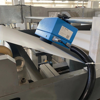 Analyseur d'humidité numérique infrarouge industriel en ligne avec tube numérique à 5 chiffres pour papier, riz paddy, céréales