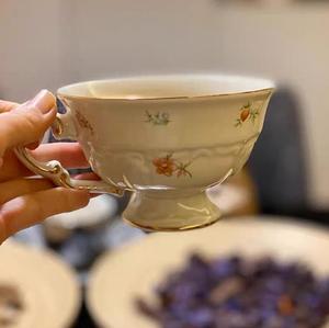SOLHUI 2020 di trasporto del Nuovo Bulk Cafe Personalizzato di Stampa Del Fiore Tazze <span class=keywords><strong>Da</strong></span> Tè Con Manico D'oro Tazze - Product Image 3