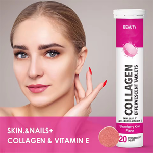 Tabletas Efervescentes de Colágeno con Ácido Hialurónico y Vitaminas, Suplemento de Alta Calidad a Precio Competitivo, Directo de Fábrica - Product Image 1