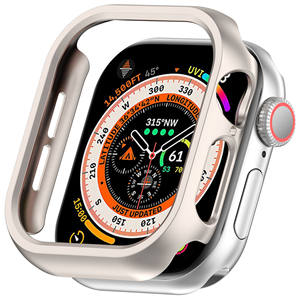 Coque de montre rigide en PC mat pour Apple Watch <span class=keywords><strong>8</strong></span> 9 10 11, housse de <span class=keywords><strong>protection</strong></span> de pare-chocs de cadre pour <span class=keywords><strong>IWatch</strong></span> 45mm 42mm 46mm - Product Image 1