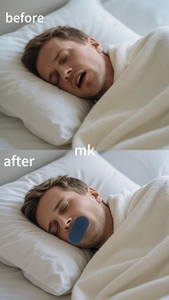 Daha İyi Uyku Alışkanlıkları İçin Hipoalerjenik Nazik Bant, Burundan Nefes Almayı Destekler Ağız Bandı - Product Image 6