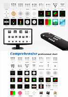Harga Pabrik Profesional Digital ELITE LCD Vision Chart untuk Pemeriksaan Mata
