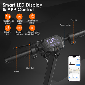 Scooter Eléctrico Plegable de 8.5 Pulgadas y 48V, 750w, Económico, de Dos Ruedas, Aleación de Aluminio, Carga Máxima 150kg, para Adultos - Product Image 6