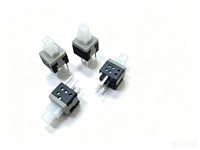 Interrupteurs pour Glocks, bouton-poussoir vertical DIP autobloquant de 5,8 mm par 5,8 mm