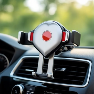 <b>Car</b> Phone Holder Universal For <b>Car</b> Vent Mounting With Adjustable <b>Clamp</b> And 360 Degree Rotation - Product Image 1
