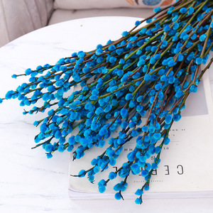 Flores Secas de Estilo Económico de Fábrica, Ramo de <span class=keywords><strong>Salix</strong></span> Argyracea, Fondo Natural para Decoración de Bodas, <span class=keywords><strong>Flor</strong></span> de Sauce Blanco Preservada - Product Image 6