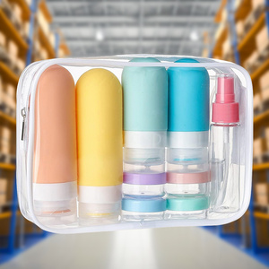 Juego <span class=keywords><strong>de</strong></span> botellas <span class=keywords><strong>de</strong></span> champú Sinodiving, duraderas, a prueba <span class=keywords><strong>de</strong></span> fugas, libres <span class=keywords><strong>de</strong></span> BPA, <span class=keywords><strong>de</strong></span> silicona <span class=keywords><strong>de</strong></span> grado alimenticio, contenedor <span class=keywords><strong>de</strong></span> cosméticos y artículos <span class=keywords><strong>de</strong></span> aseo para <span class=keywords><strong>viaje</strong></span>. - Product Image 1