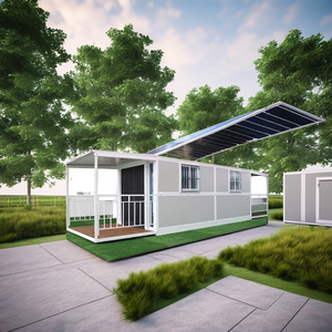 Estructura Prefabricada Modular Plegable de 20 pies, Oficina en Contenedor Plegable, Casa Plegable de 3 Dormitorios - Product Image 5