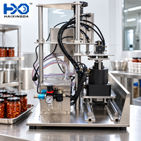Machine semi-automatique de serrage de bouchons avec tête à vide pour pots de miel et fermetures à vis – Équipement d'emballage pour petites productions – Vendeur