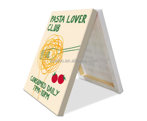 Handmade DIY Khung gỗ thân thiện với môi Cotton Linen Canvas khung tranh với UV in khung ảnh cho dầu & hình ảnh - Product Image 1