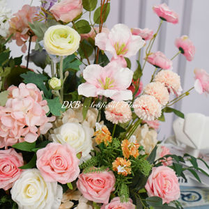 <span class=keywords><strong>Flores</strong></span> de Pasillo Realistas en Colores Rosa, <span class=keywords><strong>Flores</strong></span> <span class=keywords><strong>Artificiales</strong></span> de Seda de Alta Calidad, Camino de <span class=keywords><strong>Flores</strong></span> para Pasillo - Product Image 3