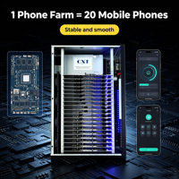 Phone Motherboard Box Mobile Farm Phone Box Devices Phone Farming Box Phone Farming Box Phone Rig for spotify Automation