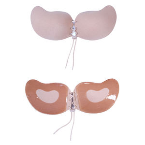Reggiseno a forma di ala invisibile senza schienale adesivo appiccicoso Push up reggiseno reggiseno <span class=keywords><strong>per</strong></span> le donne abiti da sposa - Product Image 4