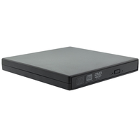 Venta caliente computadora portátil Unidad de DVD externo DVD RW quemador CD REPRODUCTOR DE DVD lector de disco almacenamiento de disco descarga Plug and Play