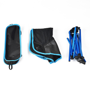 Chaise de camping pliable portable d'extérieur avec cadre en aluminium, design moderne, logo personnalisé, pour la randonnée, la plage et les voyages - Product Image 3
