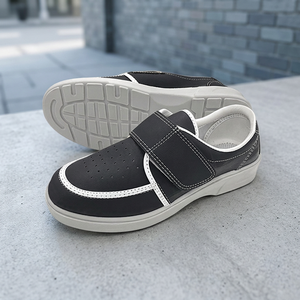 Static Dissipative Shoes Black PU outsole Velcro Cleanroom ESD Control Best Price and Good Condition Made in Korea - Product Image 3