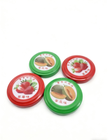 Tapa Metálica de Hojalata de Grado Alimenticio de 53 mm, Libre de BPA, Personalizable en Tamaño, Color y Diseño, a Prueba de Fugas y Niños, de Alta Calidad