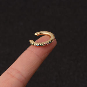 YW Clip Sur Wrap Boucle D'oreille <span class=keywords><strong>Tragus</strong></span> Oreille Manchette Clip Anneau De Nez Pas De <span class=keywords><strong>Piercing</strong></span> Corps Bijoux Snug Oreille <span class=keywords><strong>Piercing</strong></span> Bijoux - Product Image 5
