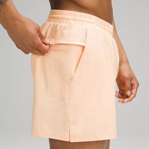 Pantaloncini da bagno da piscina con bordo idrorepellente in poliestere resistente all'abrasione e Design personalizzato costume da bagno da 5 pollici per uomo - Product Image 4