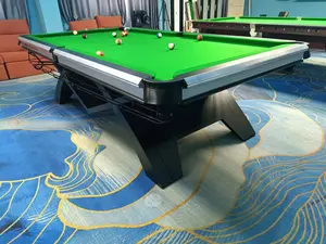 Modern Design 9ft Slate Pool Table Billard China Snooker Table
