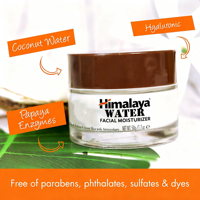 Crème hydratante pour le visage vegan biologique à l'eau de coco naturelle OEM, nourrissante en profondeur, antioxydante, éclaircissante, pour tous types de peaux