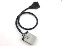 Câble adaptateur RP1226 vers OBD2, 14 broches mâle vers 16 broches femelle, pour connexion de diagnostic ELD de camion