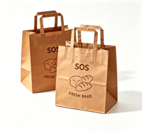 Sacs shopping en papier kraft personnalisés avec logo, recyclables, pour vêtements, cosmétiques, emballage de détail, OEM ODM, vente en gros d'usine