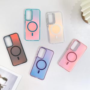 เคสโทรศัพท์แม่เหล็ก ZLY เหมาะสำหรับซัมซุง ใช้งานร่วมกับ Magsafe ได้ ป้องกันแรงกระแทกอย่างหรูหรา - Product Image 1