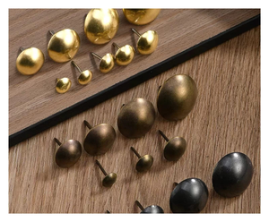 Đồ nội thất decorativenail thép carbon cổ sofa trang trí tack Brass kết thúc upholsterytacks sofa cổ brassnails đẩy Pin - Product Image 3