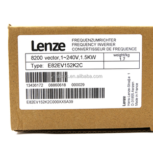Ban đầu và mới <span class=keywords><strong>lenze</strong></span> e82ev152k2c 1.5 KW 230 VAC <span class=keywords><strong>lenze</strong></span> <span class=keywords><strong>8200</strong></span> AC ổ đĩa tần số biến tần <span class=keywords><strong>lenze</strong></span> ổ đĩa - Product Image 1