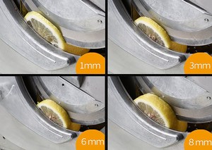 Cortadora de verduras eléctrica comercial para zanahoria bálsamo jengibre naranja tomate pepino patata con componentes centrales PLC - Product Image 2