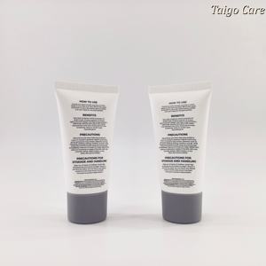 Envase cosmético personalizado de PE blanco de 30ml 50ml, tubo vacío para el cuidado de la piel con tapa de rosca para loción o crema. - Product Image 5