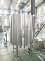 Cuve de mélange de jus en acier inoxydable 1000L 2000L personnalisable réservoir de mélange de boissons avec agitateur à vendre