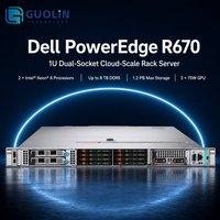 Serveur en rack DELL PowerEdge R670 1U, machine entièrement testée pour les tests en laboratoire, le homelab et la recherche technique