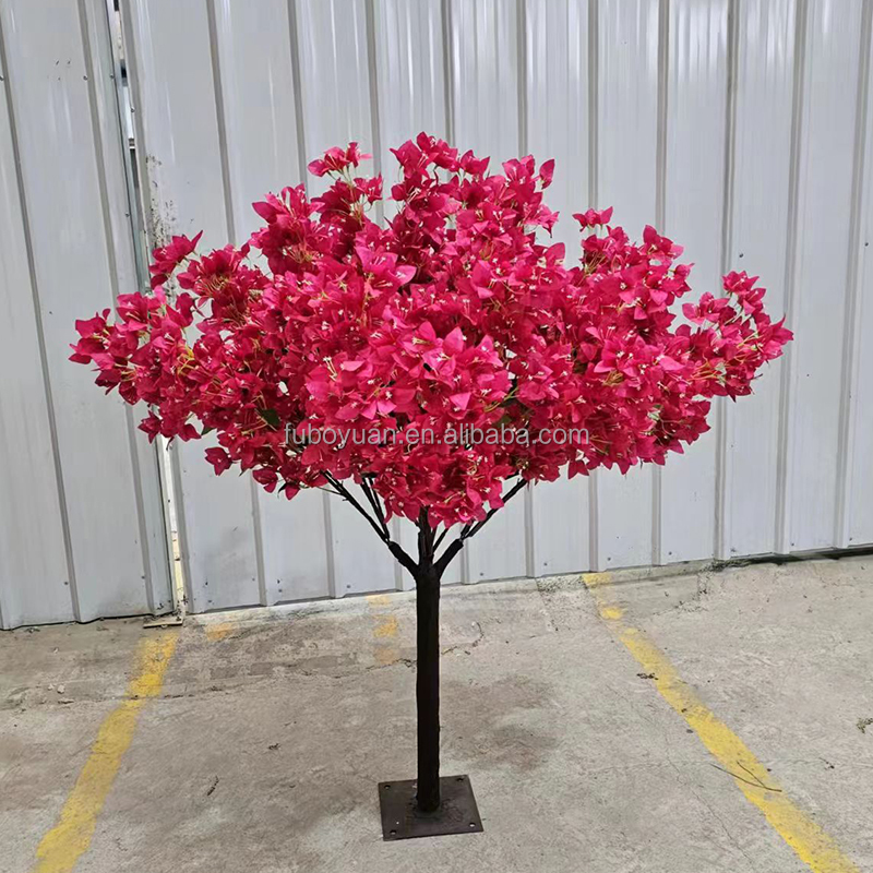 Arbre à fleurs rouges de 1,2 m