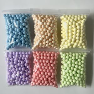 रंगीन फोम बीड्स स्टाइरोफोम गेंदों को स्माइली बनाने के लिए बिड - Product Image 1