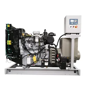 Perkin motor 20kw 50kw 80kw 100kw, água do mar resfriamento trifásico elétrico diesel marinho gerador de emergência para barco