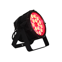 18*10W RGBW 4en1 Éclairage de scène LED Par pour discothèque en plein air, étanche, DJ