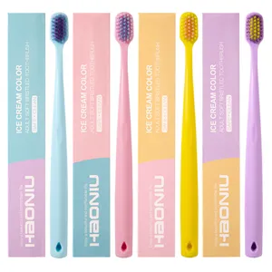 2024 Ultra-fine Soft Toothbrush Nano Toothbrushes With 10000 Ultra Soft Bamboo Charcoal Bristles