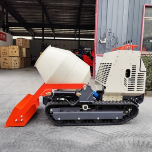 Mini Betonmischer Tragbare mobile Schiene 750kg Benzin Zement Beton mischmasch ine YUANXING - Product Image 3