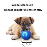 Balle intelligente automatique pour animaux de compagnie - Jouet interactif électrique pour l'entraînement des chiens et le jeu des chats, auto-motrice, en matériau PP gravitationnel