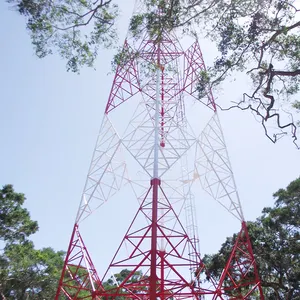 Caldo di nuovi prodotti Mobile Telescopica Albero Torre Angolo di Acciaio di Telecomunicazione Antenna Torre Albero