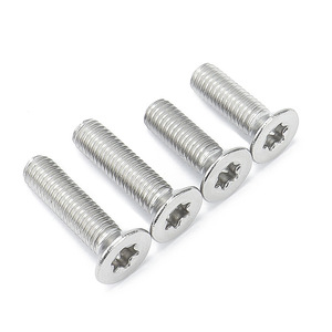 Wanqian Fasteners 316 Stainless Steel Countersunk Screw M6 M8 M10 Sink Head Standard Thread A2-70 Metric - Product Image 1