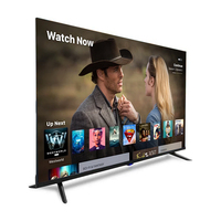 Téléviseur LED intelligent 4K Ultra HD 1080p de 65 pouces de qualité supérieure, compatible Wi-Fi, Android, verre A+, OEM ODM