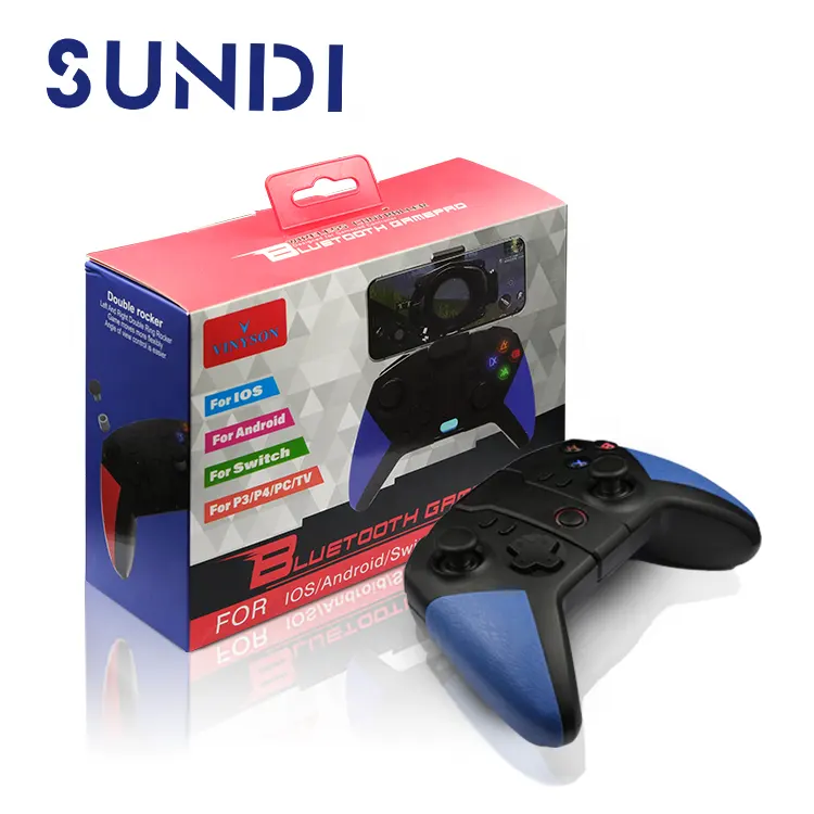 Gamepad Top Seller Wholesale Stock Wireless Joysticks Game Controllers Gamepad Support Android And Ios Mobile Game Controller For Ps4