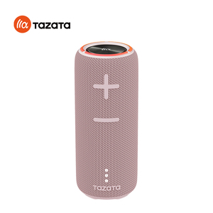 <b>Waterproof</b> loud sound speaker Deep bass BT speaker Wireless stereo pairing speaker LED light portable speaker - Product Image 1
