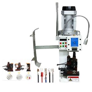 เครื่องจีบปลายสายไฟแบบกึ่งอัตโนมัติ 2.0T/3T เงียบพิเศษ, เครื่องจีบปลายสายไฟเหล็กหล่อ, อุปกรณ์เครื่องย้ำหัวสายไฟแบบ OTP - Product Image 5