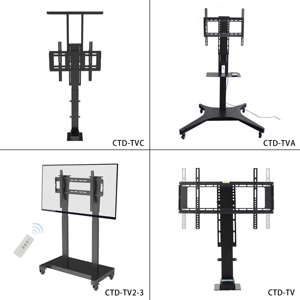 Soporte de <span class=keywords><strong>TV</strong></span> Motorizado Inteligente con Control Remoto Invisible, Soporte de Elevación de Acero, Material de Acero, 65-100 Pulgadas, VESA Personalizable para - Product Image 5